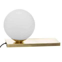 Atmosphera Lampe A Poser Boule Dris D.15Cm
