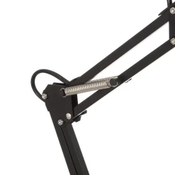 maxibazar Lampe Arc Bren Noir H.55.8Cm