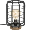 Atmosphera Lampe Berry Gris Fonce H.28Cm