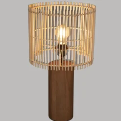 maxibazar Lampe Droite Davys Naturel H.48Cm