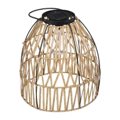 Lampe Solaire Esha Naturel H.32.5Cm
