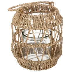 maxibazar Lanterne Naturel Muli H.18Cm