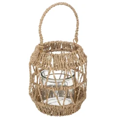 maxibazar Lanterne Naturel Muli H.18Cm