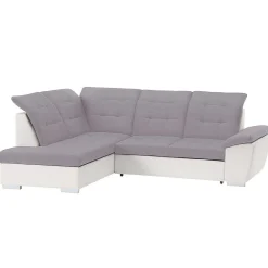 Lidia Ag Conv Tissu Gris Pu Blanc