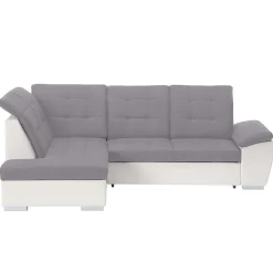 Lidia Ag Conv Tissu Gris Pu Blanc