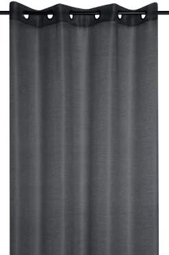 maxibazar Linwood Voilage 140X260Cm Noir
