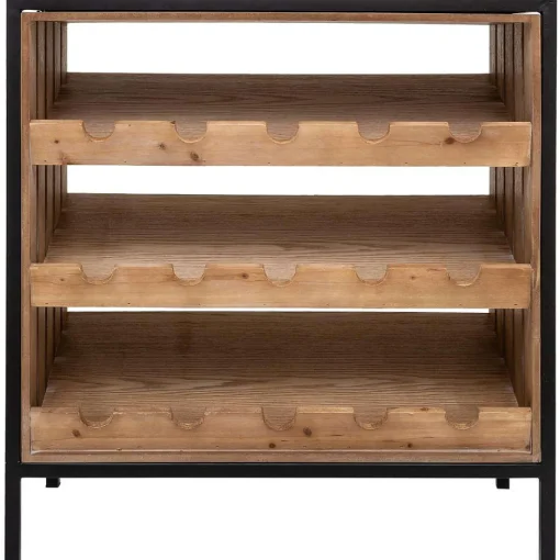 Meuble Bar Bouteille Bakos D.60X30X160Cm