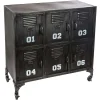 Meuble Metal 6 Portes Sevin