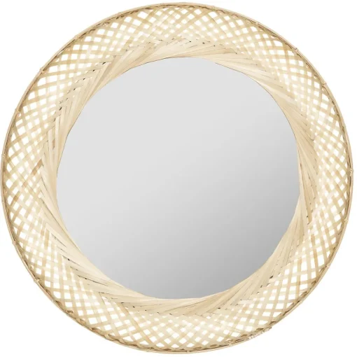 Atmosphera Miroir Bambou Liby D.70Cm