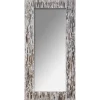 Atmosphera Miroir Bois Relief D.80X166Cm