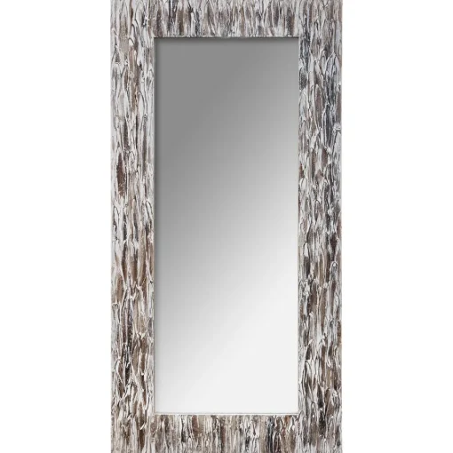 Atmosphera Miroir Bois Relief D.80X166Cm