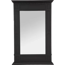 maxibazar Miroir Chemine Noir 75X115Cm