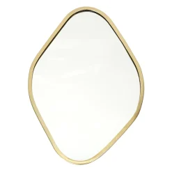 maxibazar Miroir Deco Contour Deco Dore Losange