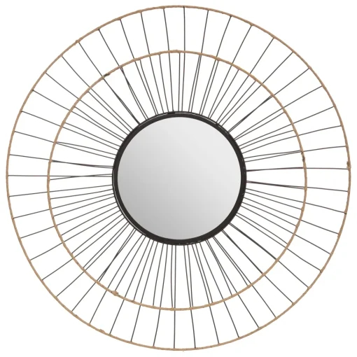 Atmosphera Miroir Metal Alara D.69.5Cm