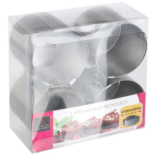 Moule Extensible X4 Mini Rond