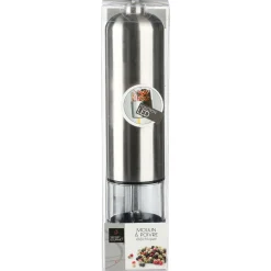 Moulin Poivre Inox Electrique A Led