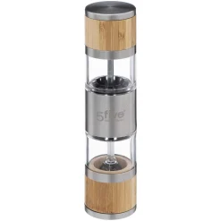 Moulin Verre 2 Compartiments Bambou