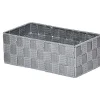Moyen Panier Polyester Gris