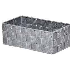 Moyen Panier Polyester Gris