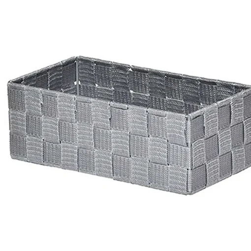 Moyen Panier Polyester Gris