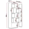 Paco Bibliotheque Noir Et Blanc