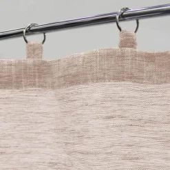 maxibazar Paire Droite Anneaux 2X60X120Cm Milza Beige