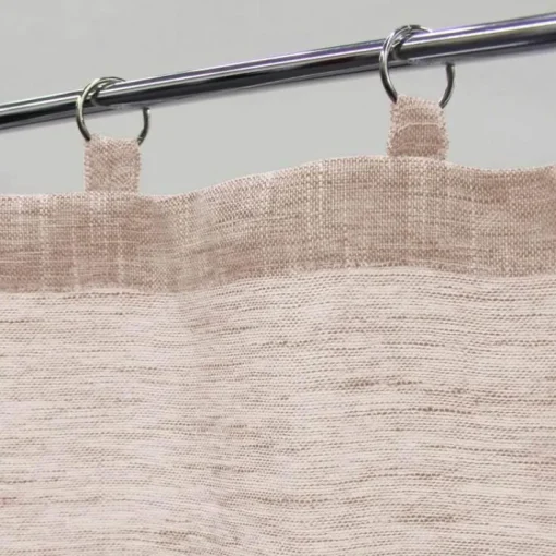 maxibazar Paire Droite Anneaux 2X60X160Cm Milza Beige