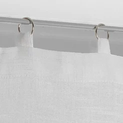 maxibazar Paire Droite Anneaux 2X60X90Cm Milza Blanc