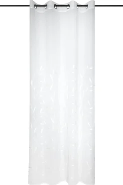 maxibazar Palmata Voile 140X26Cm Blanc