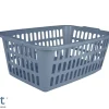 Panier A Linge Rectangle 30L Bleu