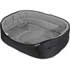 Panier Oval Essentiel Noir Gris 60X42Cm