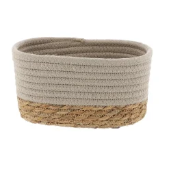 Panier Rectangulaire 19X11X10Cm Taupe Naturel