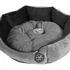 Panier Rond 50Cm Patchy Gris Noir