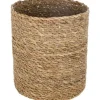 maxibazar Panier Seagrass Naturel D.21X21Cm