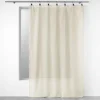 maxibazar Panneau Anneaux 140X240Cm Tisse Linka Naturel