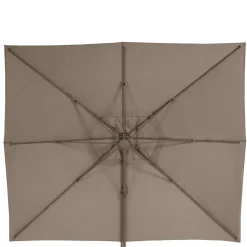 Parasol Decentre Elea 3X4M Inclinable Noisette