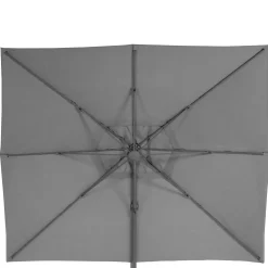 Parasol Decentre Elea 3X4M Inclinable Ardoise
