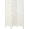 Paravent Bois Blanc 170X40Cm