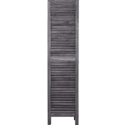 Paravent Bois Gris 170X40Cm