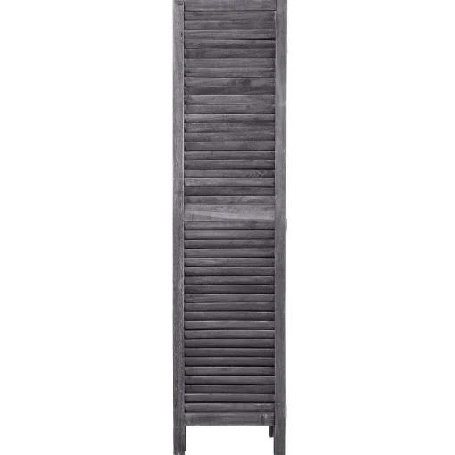 Paravent Bois Gris 170X40Cm