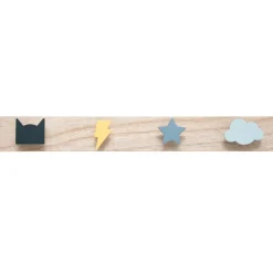 Atmosphera Patere 4 Formes Couleur