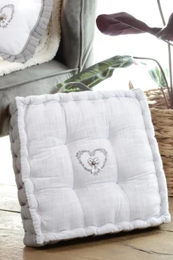 maxibazar Pauline Coussin Sol 45X45X10 Gris