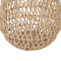 maxibazar Photophore Naturel Etel H.23Cm