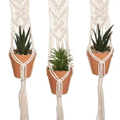 Atmosphera Plante X3 Suspensions Terracotta Hacienda H.75Cm