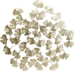 maxibazar Plaque Murale Doree