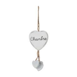 Atmosphera Plaque Porte Blanc