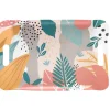 Plateau Melamine Abstrait 31X21Cm