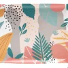 Plateau Melamine Abstrait 46X31.5Cm
