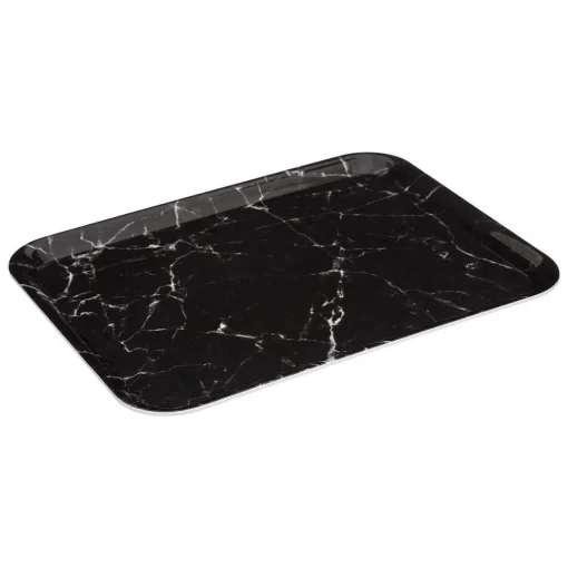 Plateau 33X43Cm Marbre Noir
