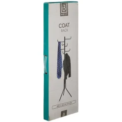 Porte Manteaux Metal Gris